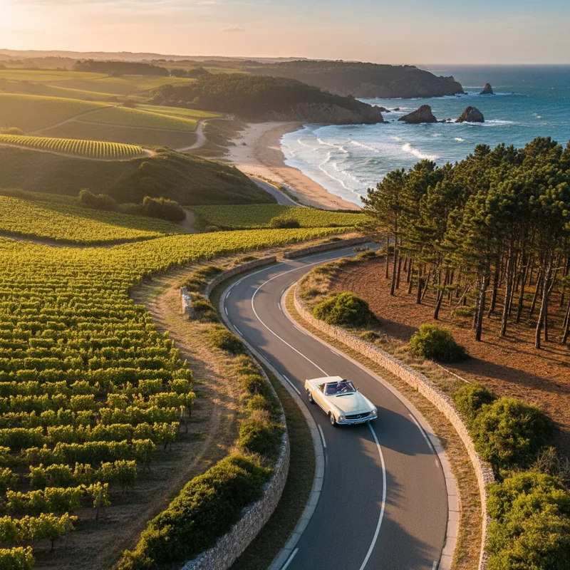 Les plus belles routes de Gironde pour un road trip inoubliable
