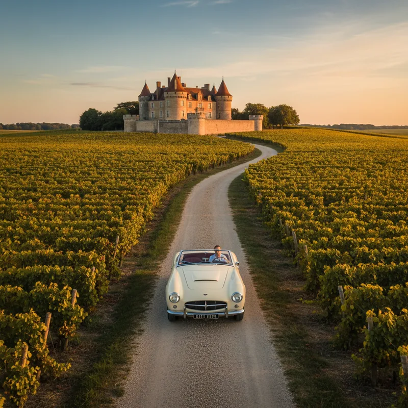 La Route des Vins du Médoc en voiture : itinéraire et étapes